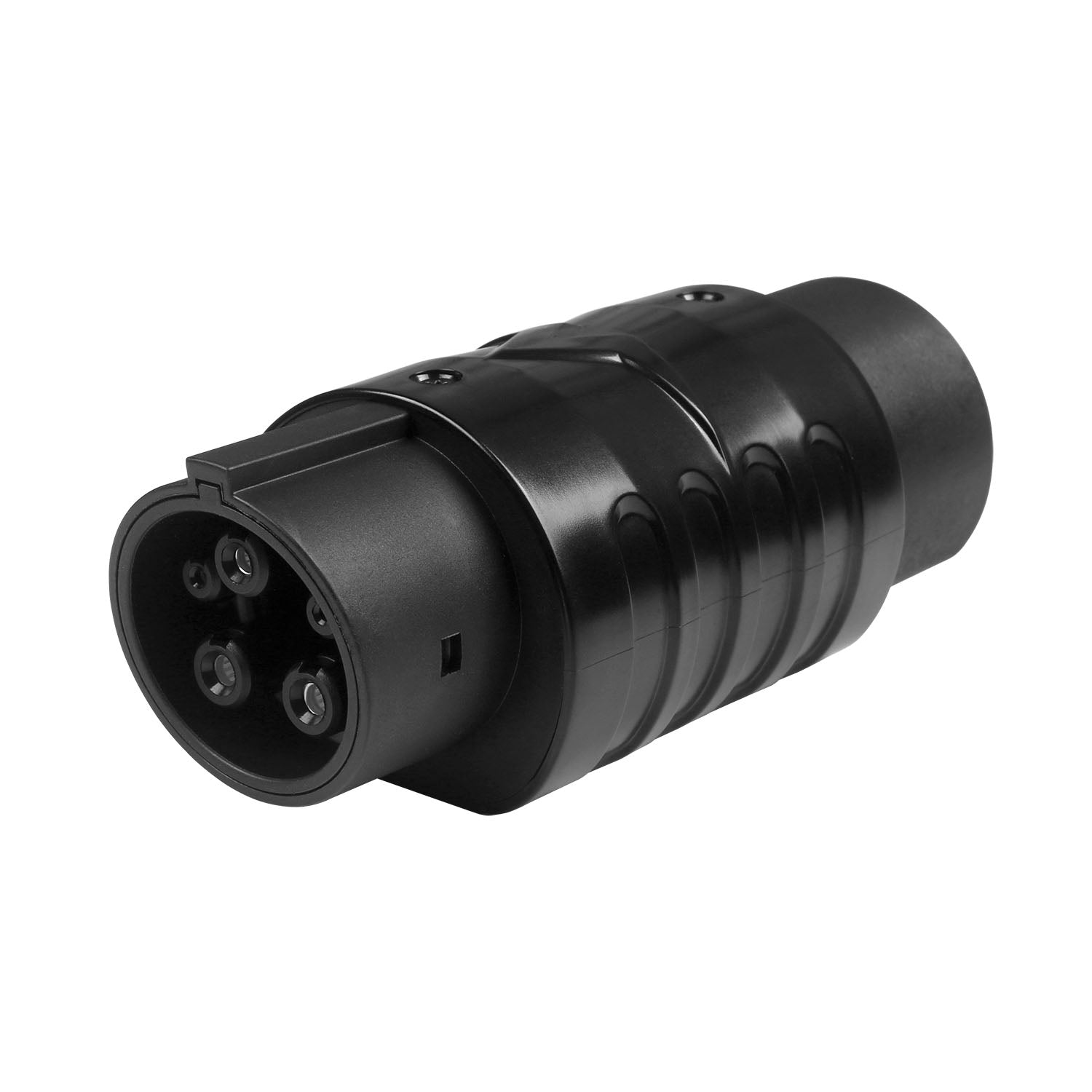 Valtro Type 2 Type 1 adapterio jungtys iš arti